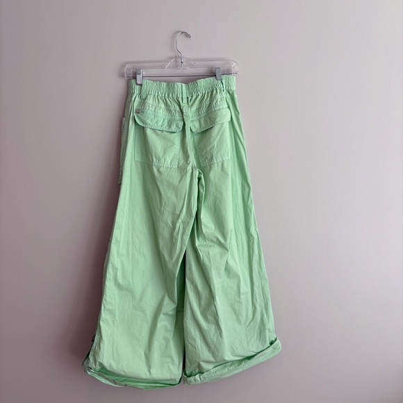 BDG Mint Green Wide Leg Parachute Pants - Picture 3 of 9